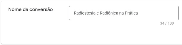 youtube ads nome conversão