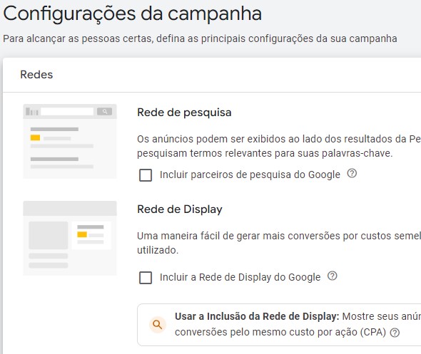 google ads redes