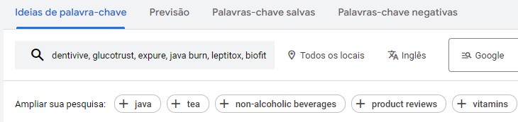 google ads tendência de pesquisas