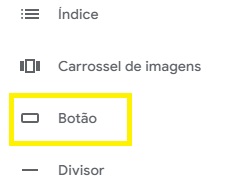 google sites botão