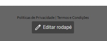 google sites rodapé