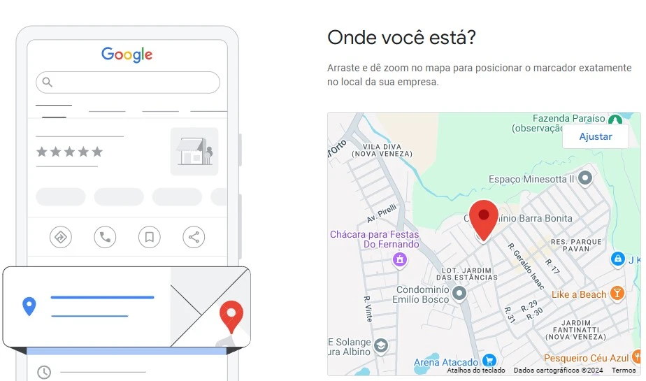 google meu negócio local