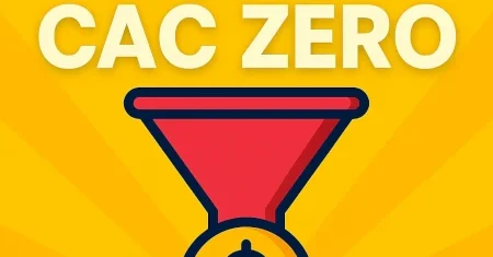 A estratégia para vender sem gastar em tráfego (funil CAC zero)